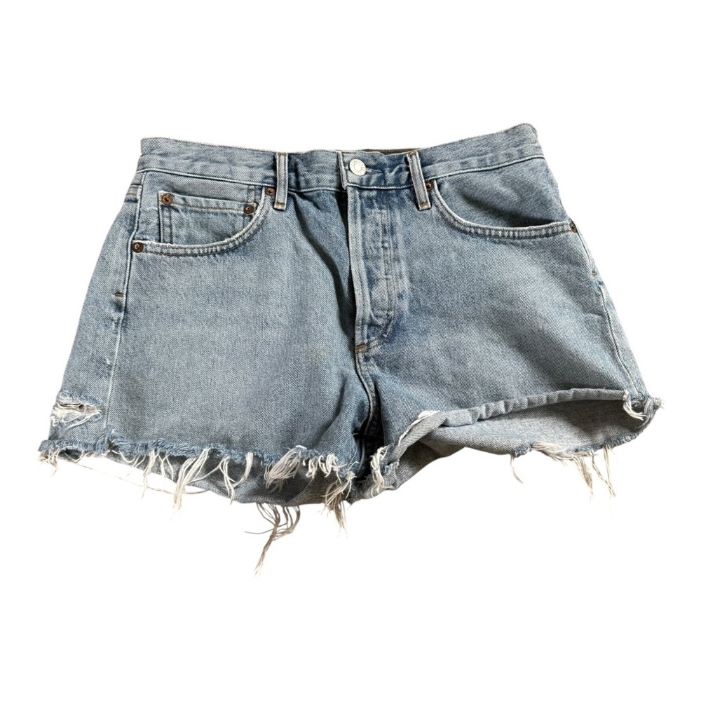 AGOLDE Parker Denim Cut off jeans Sz 26 100% Organic Cotton